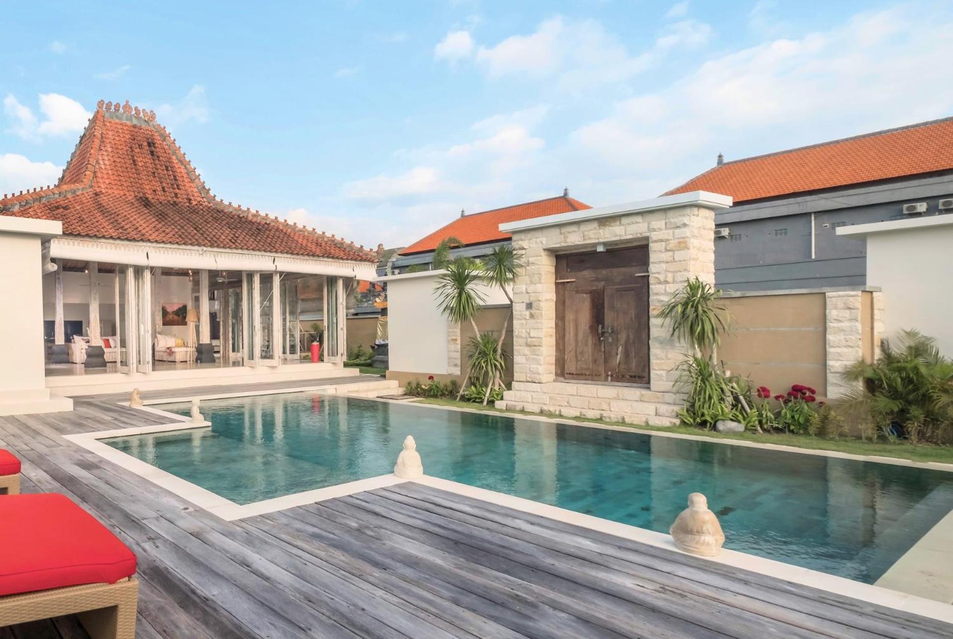 Villa Manggala - 13 Mins Walk To Berawa Beach Canggu  Exterior photo